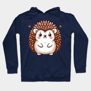 Adorable Hedgehog Charm Hoodie